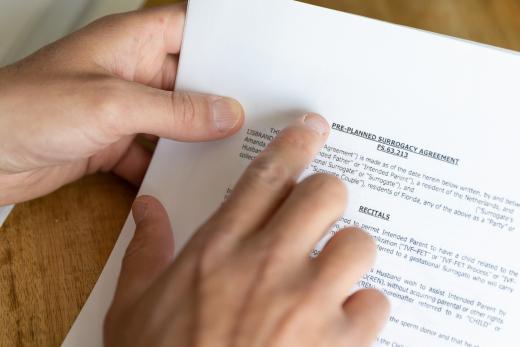draagmoeder contract